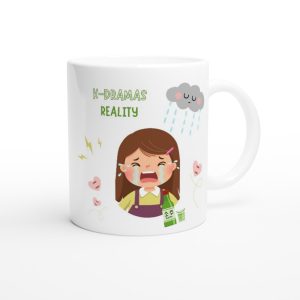 K-drama Expectations vs Reality Gift Mug