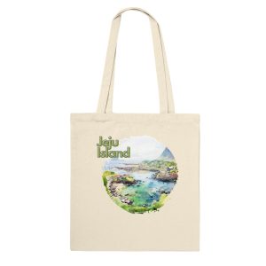 Jeju Island Souvenir Premium Tote Bag