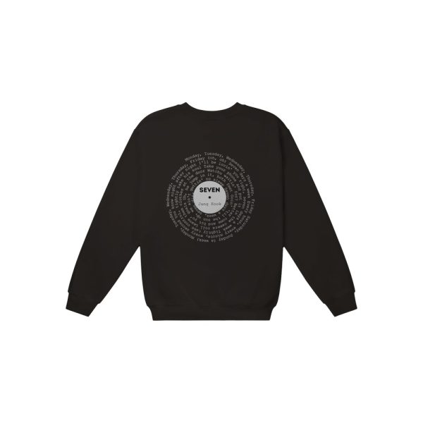 K-pop BTS JungKook Seven Lyrics Sweatshirt