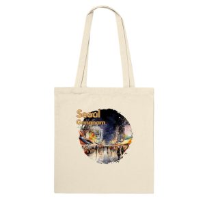 Gangnam Seoul Souvenir Premium Tote Bag