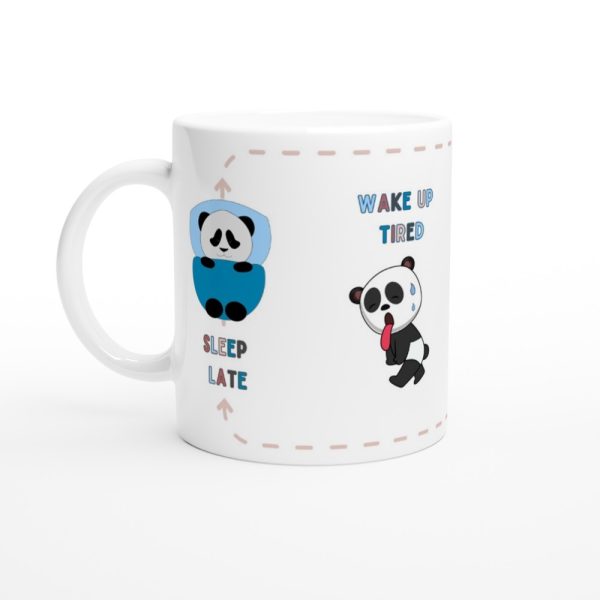 K-drama Mug Sleep Late Wake-up Tired Watch K-drama