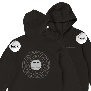 BTS JungKook Seven Lyrics Premium Hoodie