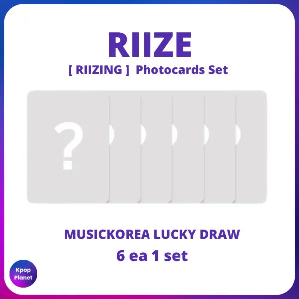 RIIZE RIIZING (Lucky Draw Photocard Set)