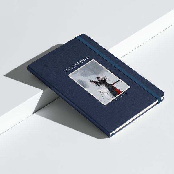 hardcover bound notebook navy front 6672abb6c401f