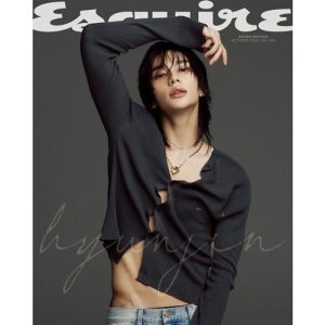 Type A HYUNJIN Stray Kids - Esquire KOREA 2024 Oct Cover