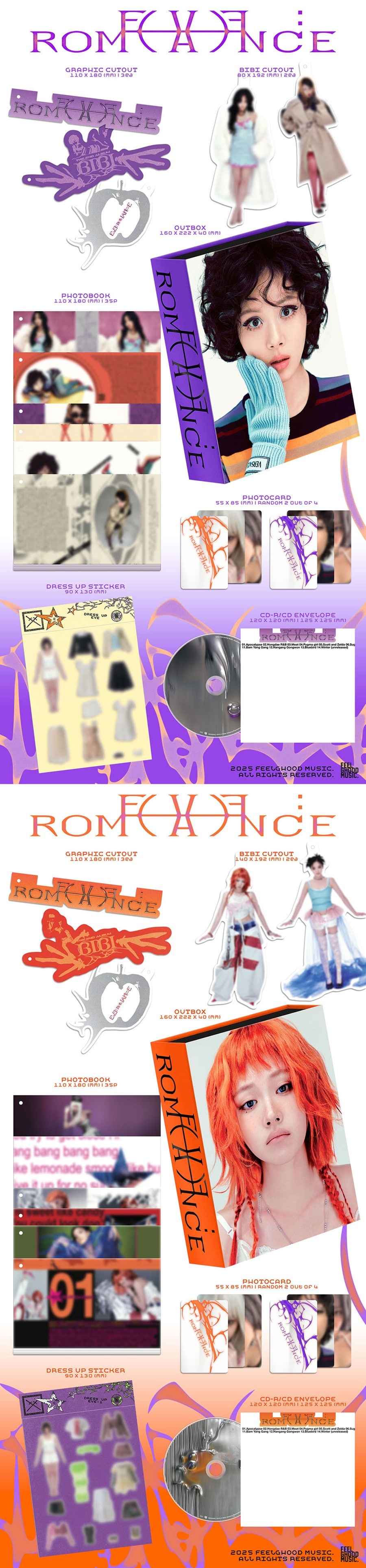 BIBI – EVE: ROMANCE 2nd Album