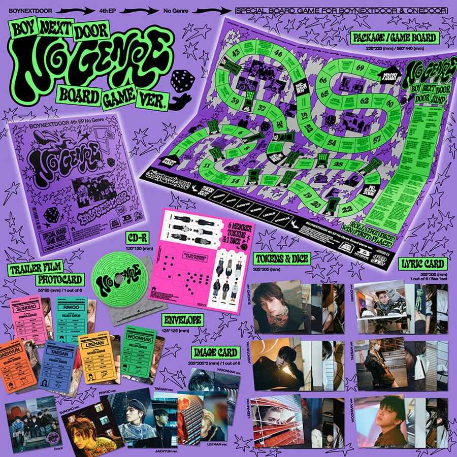 BOYNEXTDOOR : No Genre – 4th EP (Board Game ver.)