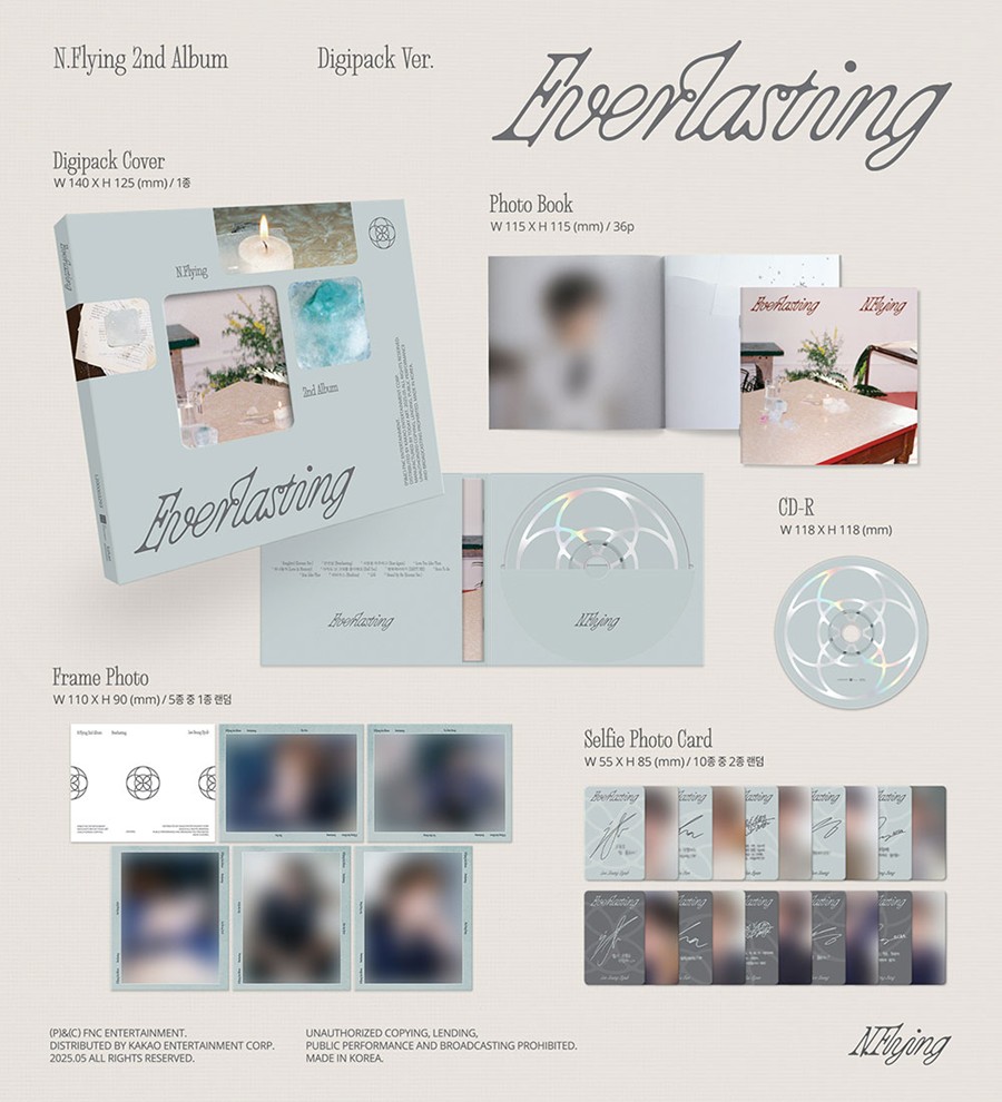 N.Flying – Everlasting 2nd Album (Digipack Ver.)