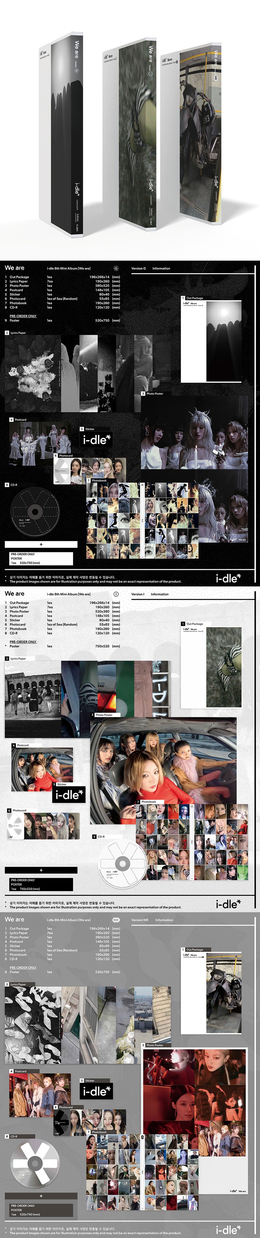 i-dle : We are – 8th Mini Album