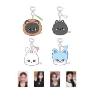Kiss Of Life : Face Doll Keyring - 2nd Anniversary